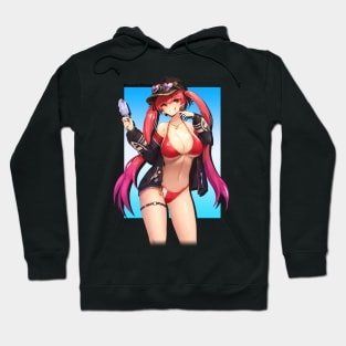 Houshou Marine  In UnderWear, Hololive Hoodie